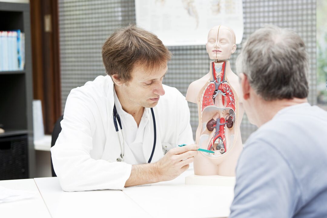 Consultatioun mat engem Dokter fir Prostatitis