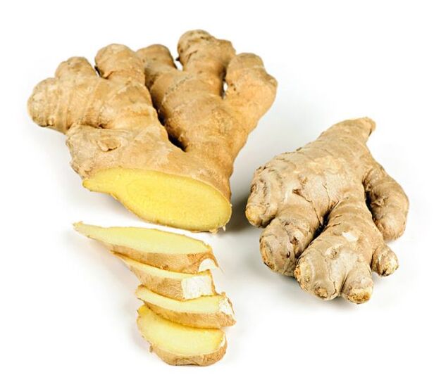 Ginger Root Eliminéiert Entzündung Bréngt Relief fir Prostatitis Patient